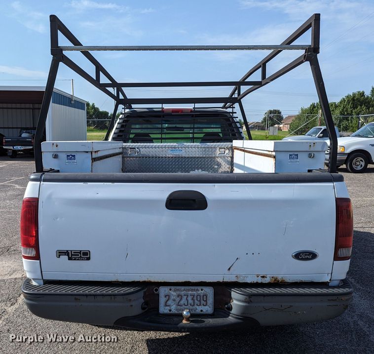 image for item MY9837 2001 Ford F150  pickup truck