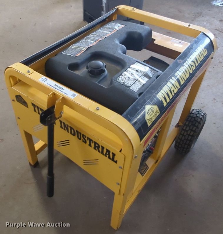 image for item MY9844 Titan Industrial 5500  generator