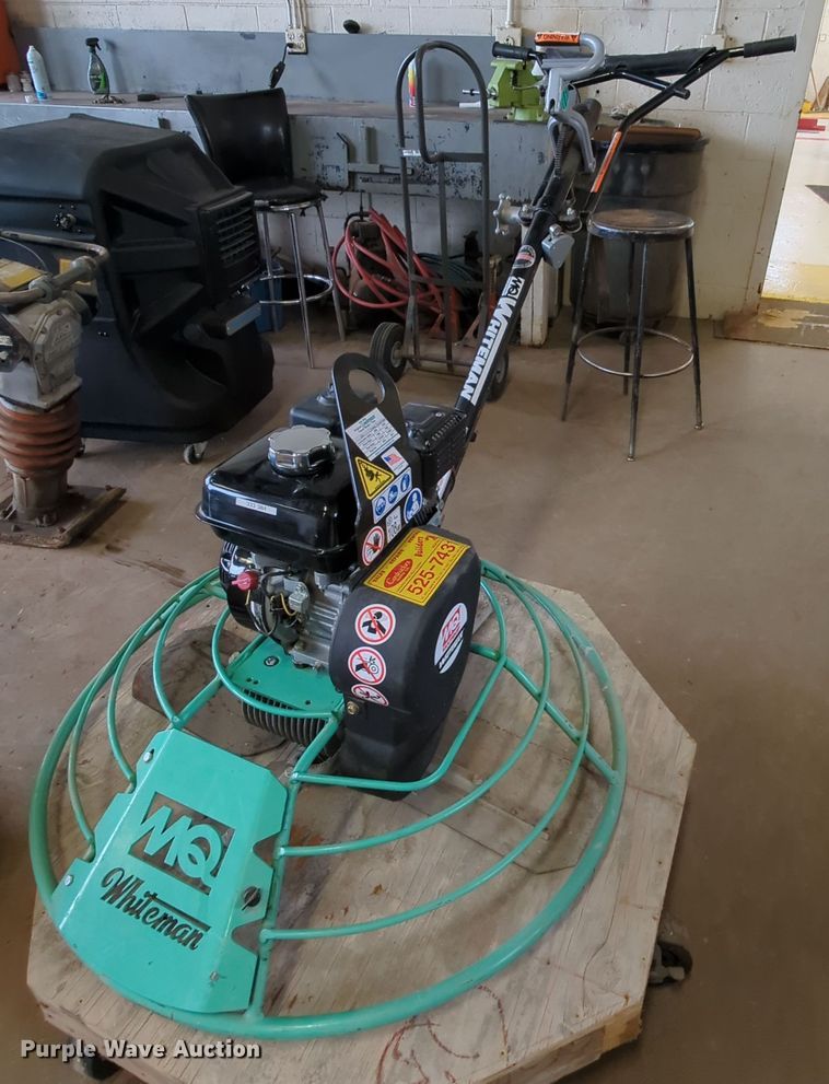 image for item MY9845 2018 Multiquip Whiteman J36H55  36" power trowel