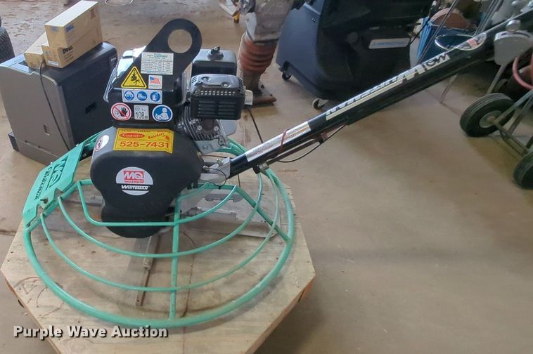 image for item MY9845 2018 Multiquip Whiteman J36H55  36" power trowel