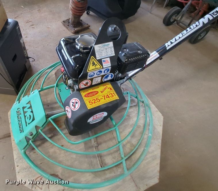 image for item MY9845 2018 Multiquip Whiteman J36H55  36" power trowel