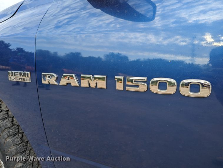 image for item MY9850 2011 Dodge Ram 1500  pickup truck