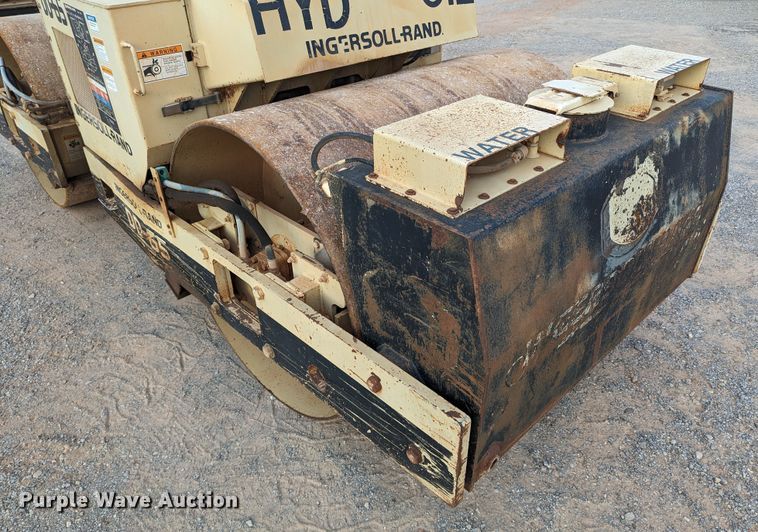 image for item MY9852 Ingersoll Rand DD-65  double drum vibratory roller