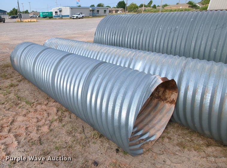 image for item MY9856 (4) steel culverts