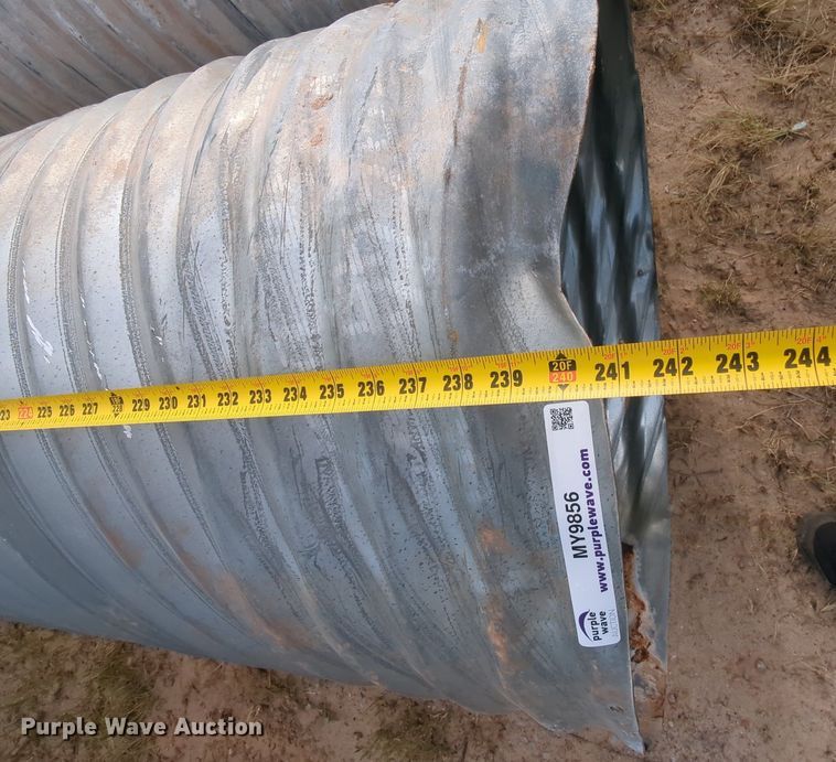 image for item MY9856 (4) steel culverts