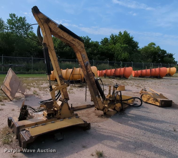 image for item MY9858 Tiger  side boom rotary mower