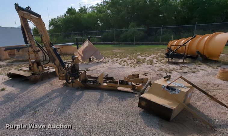 image for item MY9858 Tiger  side boom rotary mower