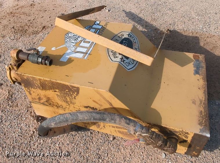 image for item MY9858 Tiger  side boom rotary mower