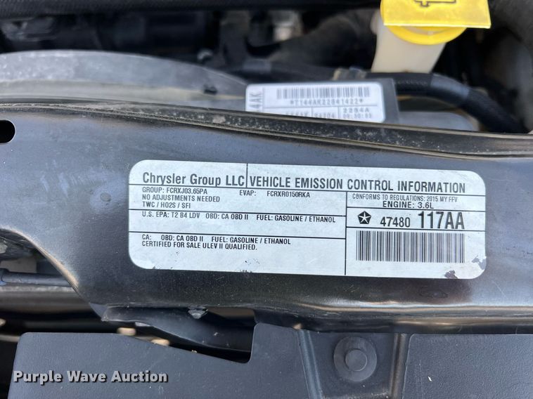 image for item NA9032 2015 Dodge Ram Cargo Van  van