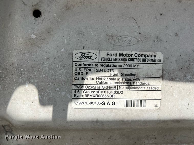 image for item NA9033 2009 Ford F150 XL  SuperCab pickup truck