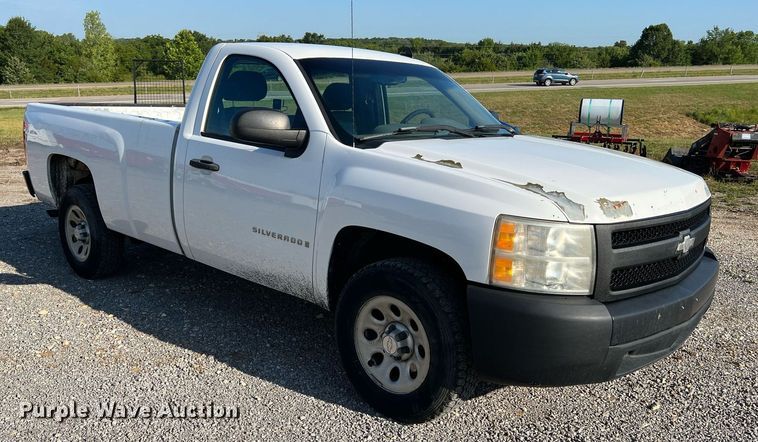 image for item NA9035 2008  Chevrolet Silverado1500  pickup truck