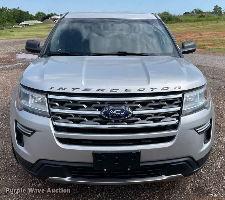 image for item NB9121 2018 Ford Explorer Police Interceptor  SUV