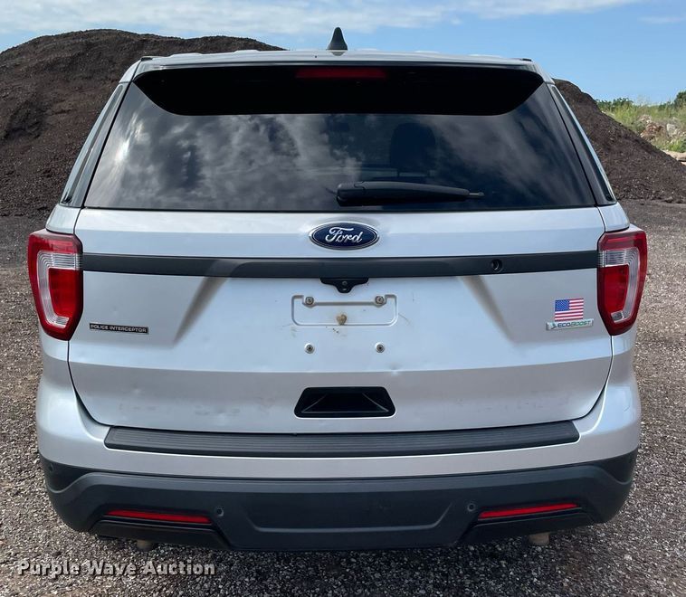 image for item NB9121 2018 Ford Explorer Police Interceptor  SUV