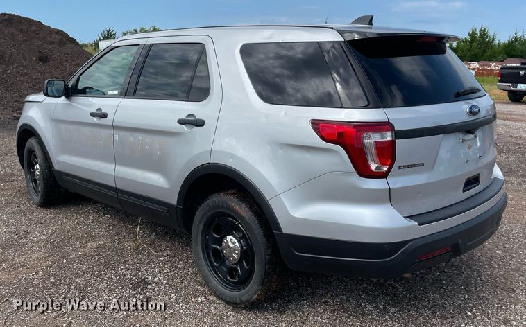 image for item NB9121 2018 Ford Explorer Police Interceptor  SUV