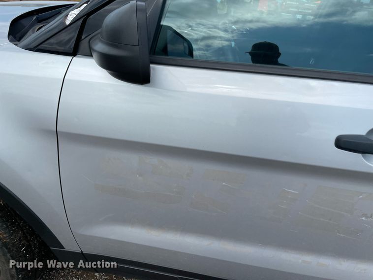 image for item NB9121 2018 Ford Explorer Police Interceptor  SUV