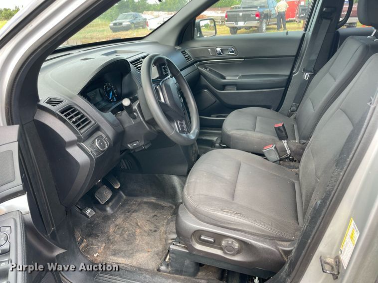 image for item NB9121 2018 Ford Explorer Police Interceptor  SUV