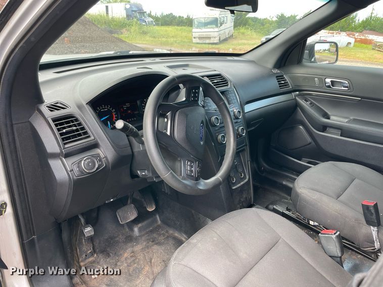 image for item NB9121 2018 Ford Explorer Police Interceptor  SUV