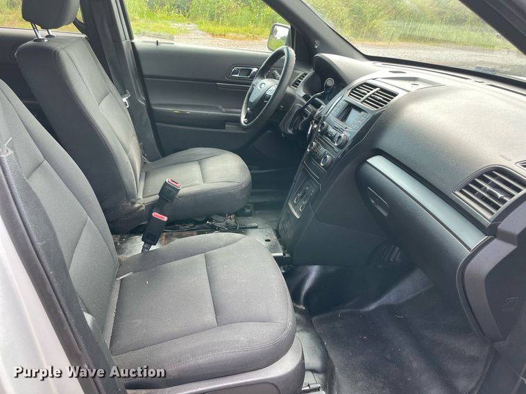 image for item NB9121 2018 Ford Explorer Police Interceptor  SUV