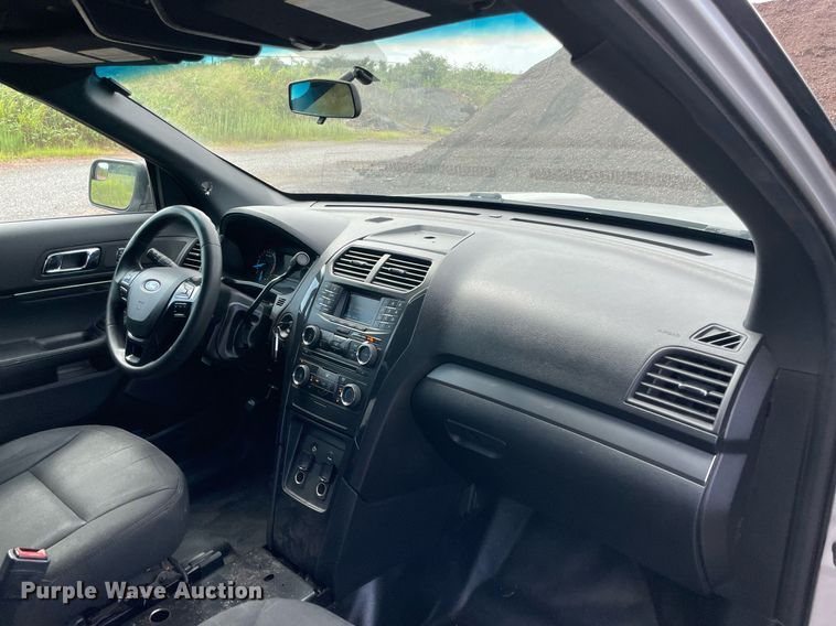 image for item NB9121 2018 Ford Explorer Police Interceptor  SUV