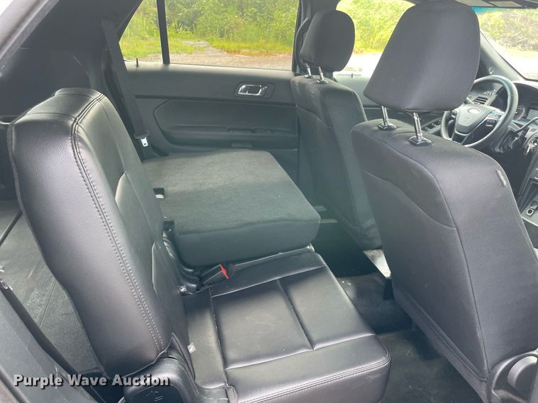 image for item NB9121 2018 Ford Explorer Police Interceptor  SUV