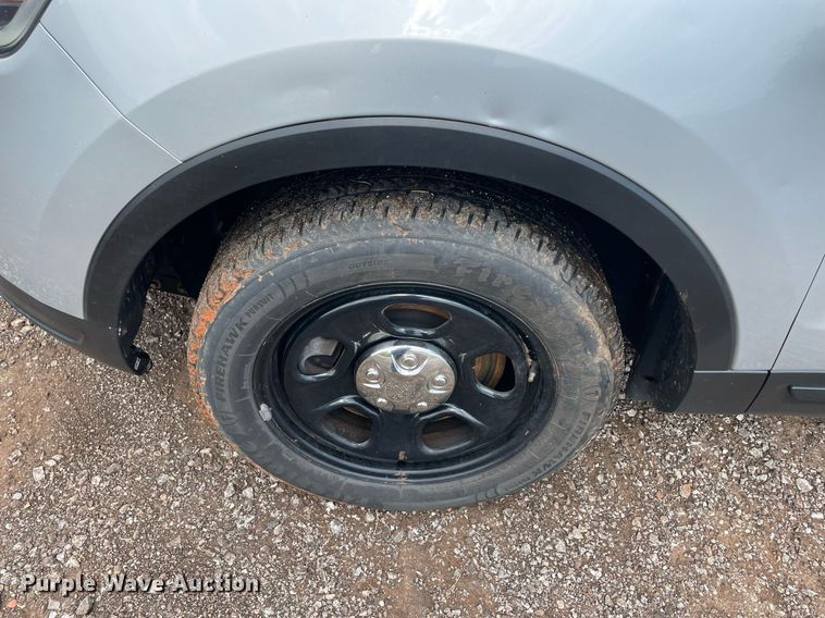 image for item NB9121 2018 Ford Explorer Police Interceptor  SUV