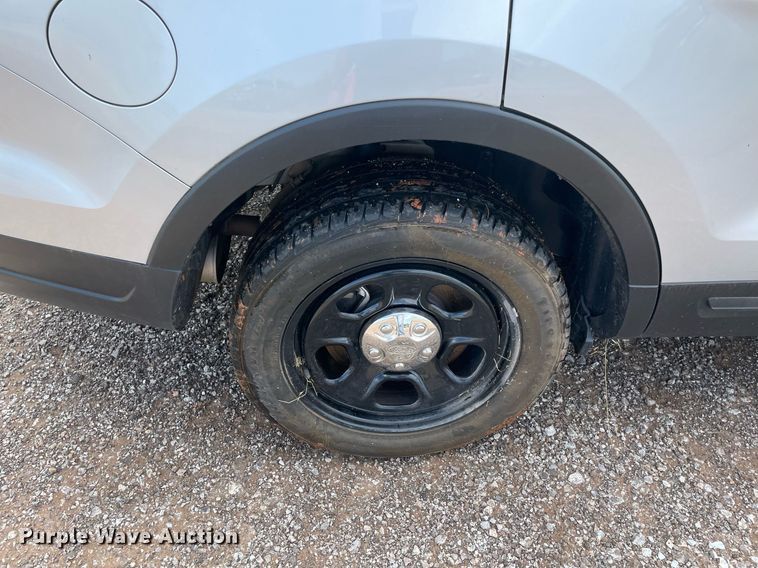 image for item NB9121 2018 Ford Explorer Police Interceptor  SUV