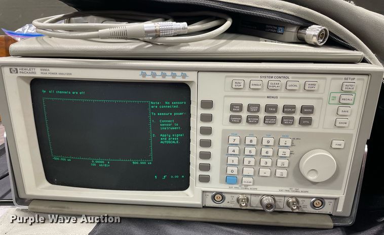 image for item NH9708 Hewlett Packard 3990A  peak power analyzer