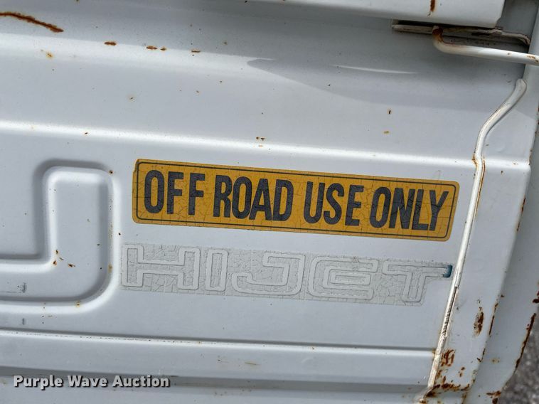 image for item NH9730 1992 Daihatsu S80LP-JTRK  mini truck