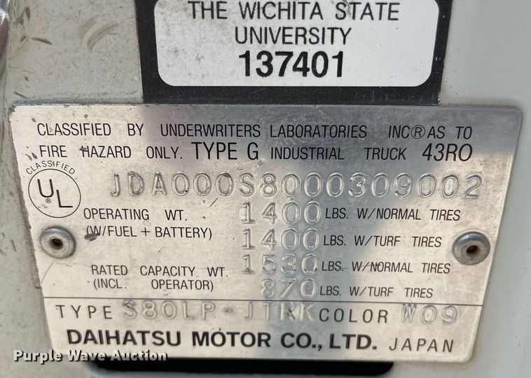 image for item NH9734 1993 Daihatsu JumboCB  mini truck