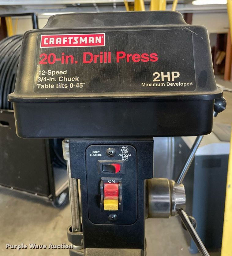 image for item NH9739 Craftsman  drill press