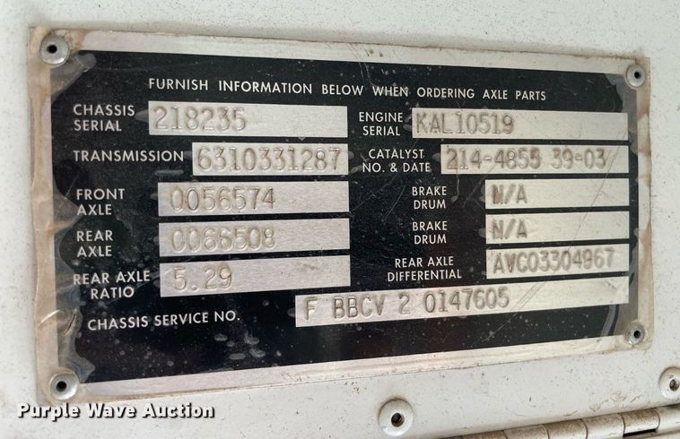 image for item NH9740 2005 Blue Bird  school bus