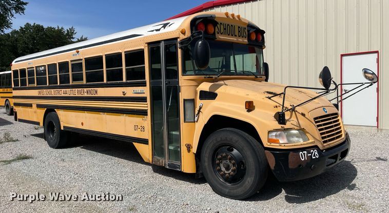 image for item NH9741 2008 Blue Bird  school bus
