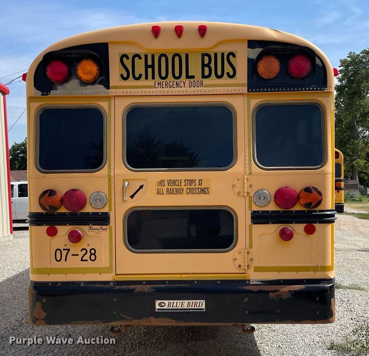 image for item NH9741 2008 Blue Bird  school bus
