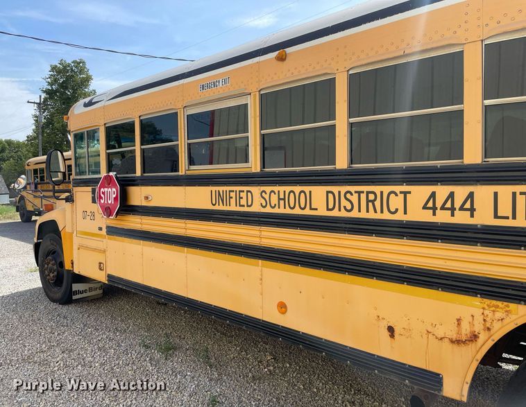 image for item NH9741 2008 Blue Bird  school bus