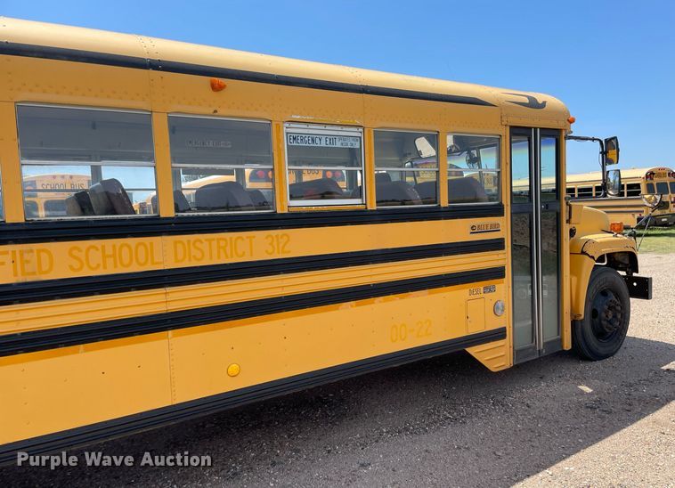 image for item NH9746 2000 Blue Bird  school bus