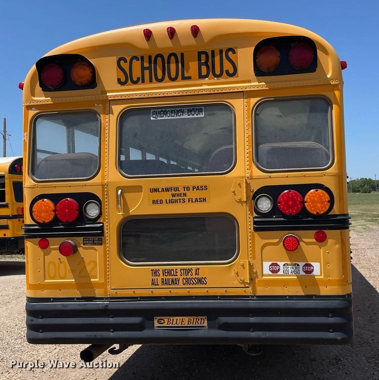 image for item NH9746 2000 Blue Bird  school bus