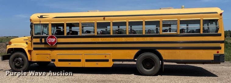 image for item NH9746 2000 Blue Bird  school bus