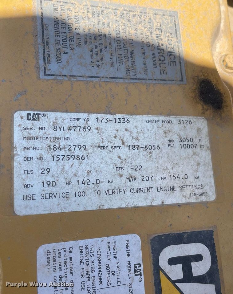 image for item NH9746 2000 Blue Bird  school bus