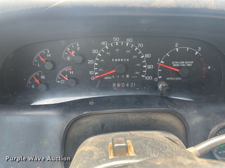 image for item NH9758 2008 Ford F650 Super Duty XL  flatbed truck