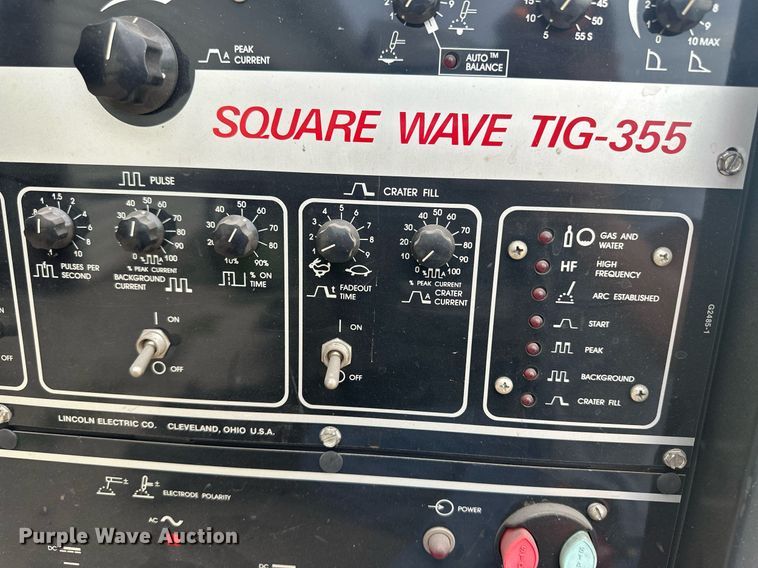 image for item NM9411 Lincoln Electric Square Wave TIG 355  welder