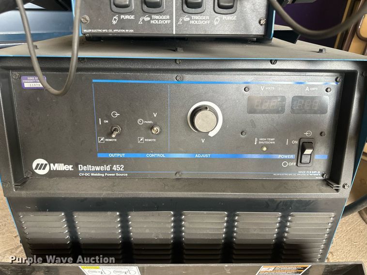 image for item NM9416 Miller Deltaweld 452  welder