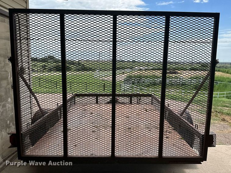 image for item NM9429 Shop built  utility trailer