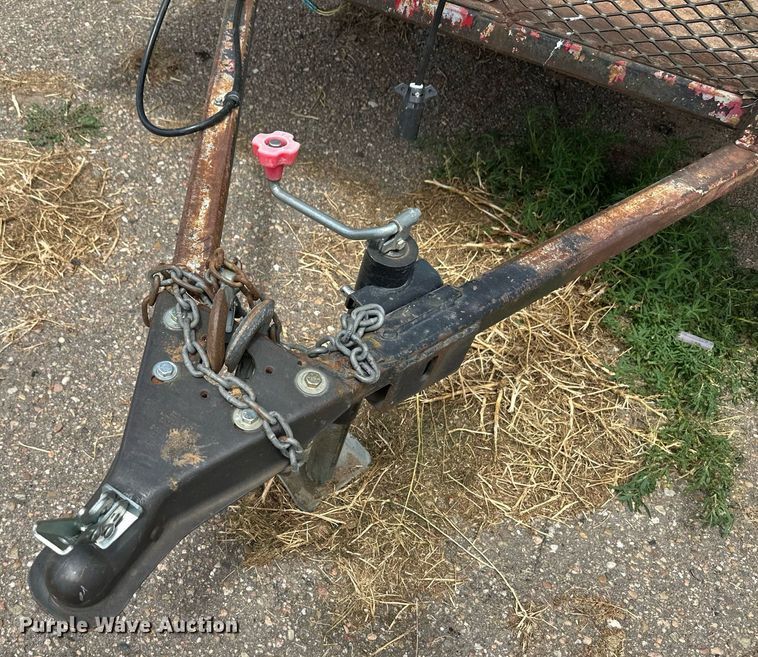 image for item NM9429 Shop built  utility trailer