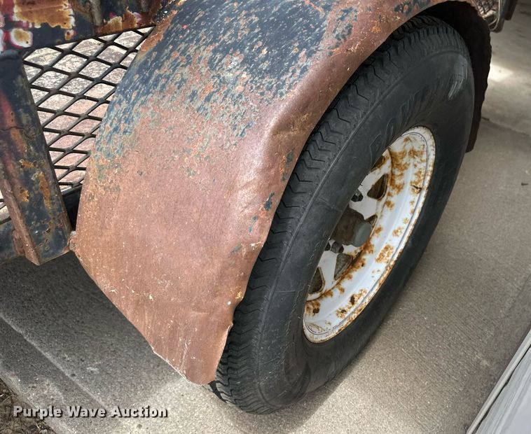 image for item NM9429 Shop built  utility trailer