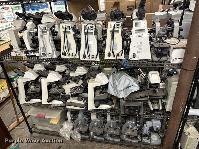 image for item NM9432 Approximately 50 microscopes