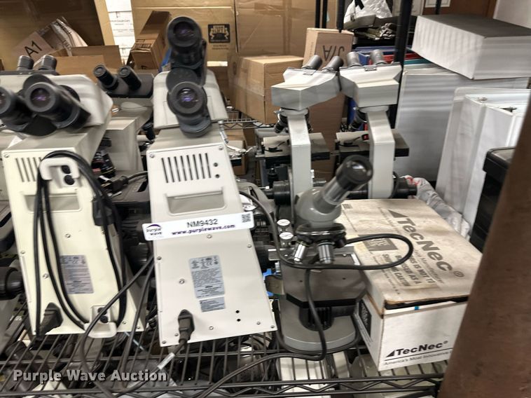 image for item NM9432 Approximately 50 microscopes