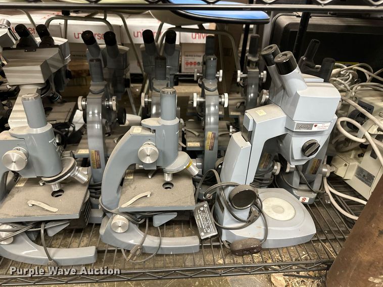 image for item NM9432 Approximately 50 microscopes