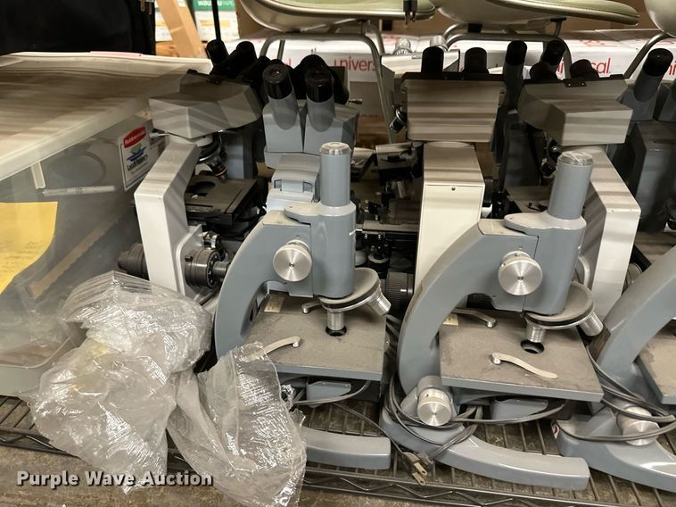 image for item NM9432 Approximately 50 microscopes