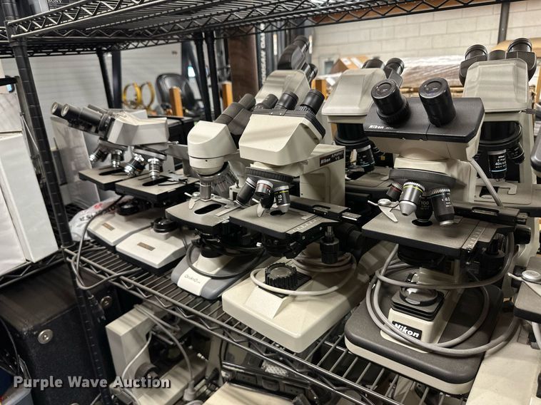 image for item NM9432 Approximately 50 microscopes