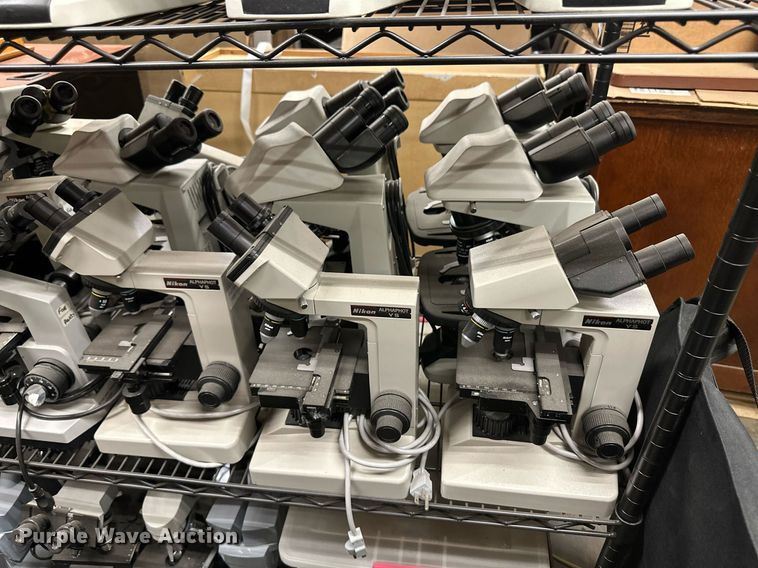 image for item NM9432 Approximately 50 microscopes